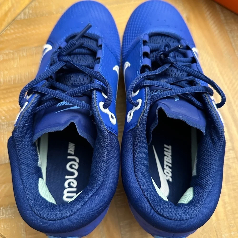 Nike HyperDiamond 4 Elite Royal Blue Softball Cleats Women’s Size 7.5